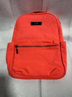 JuJuBe Chromatics Midi Backpack in Peach Neon Coral